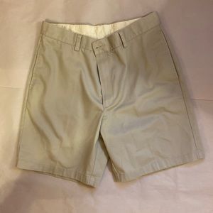 LL Bean classic fit khaki shorts